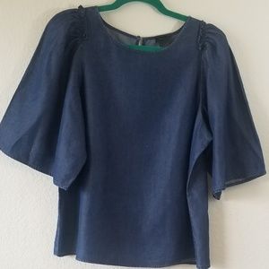 Ann Taylor | Chambray Blouse